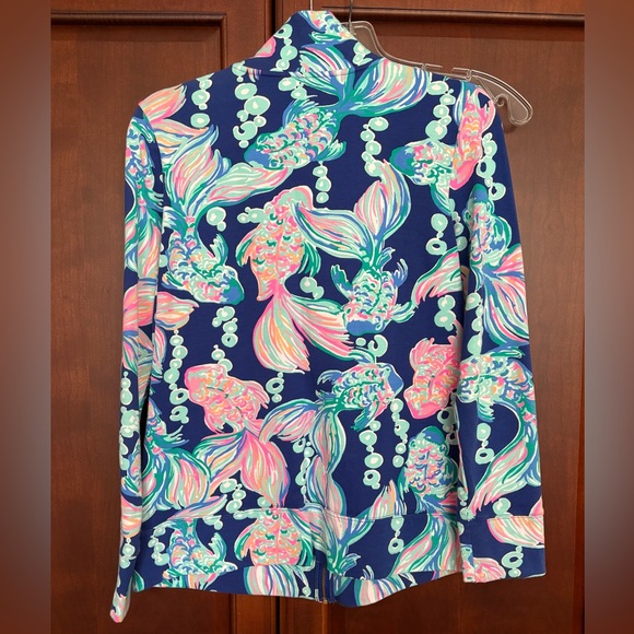 Lilly Pulitzer Reagan Zip Up Going Coastal Size Small - Picture 4 of 4